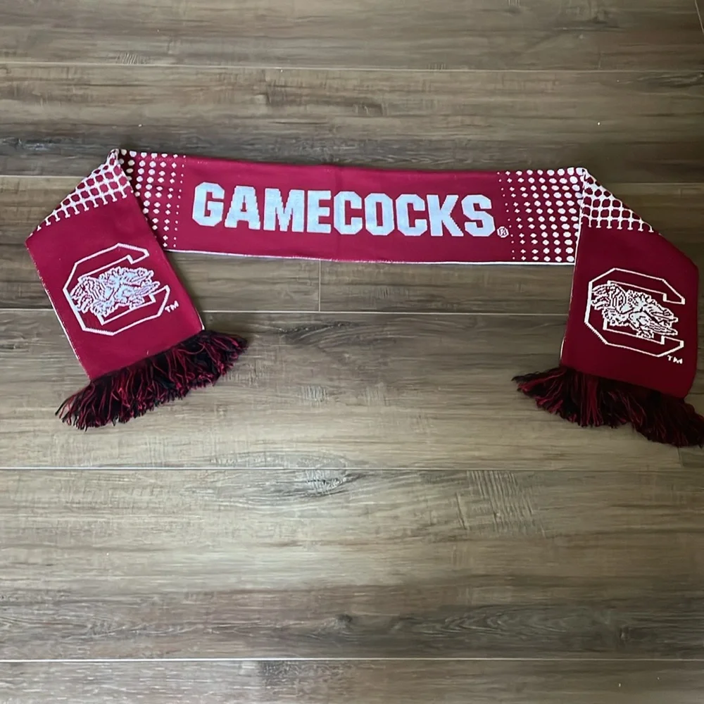 University of South Carolina Gamecocks knit neck scarf